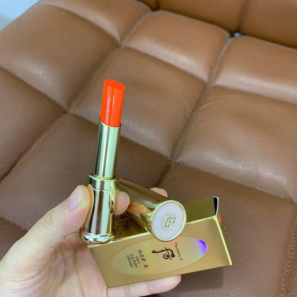 Son Dưỡng Whoo Đông Y Hoàng Cung Glow Lip Balm Màu Orange