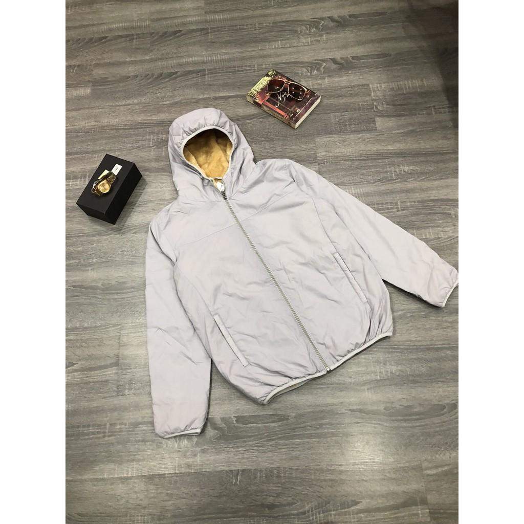 Áo gió nam lót lông MÁT NHẸ