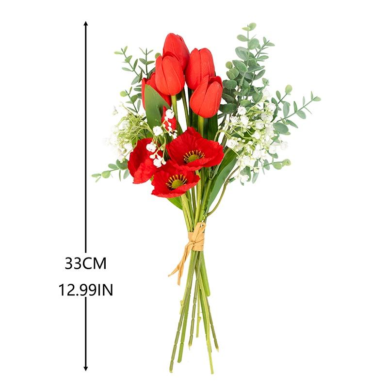 Mới Bó Hoa tulip Giả Cho Cô Dâu