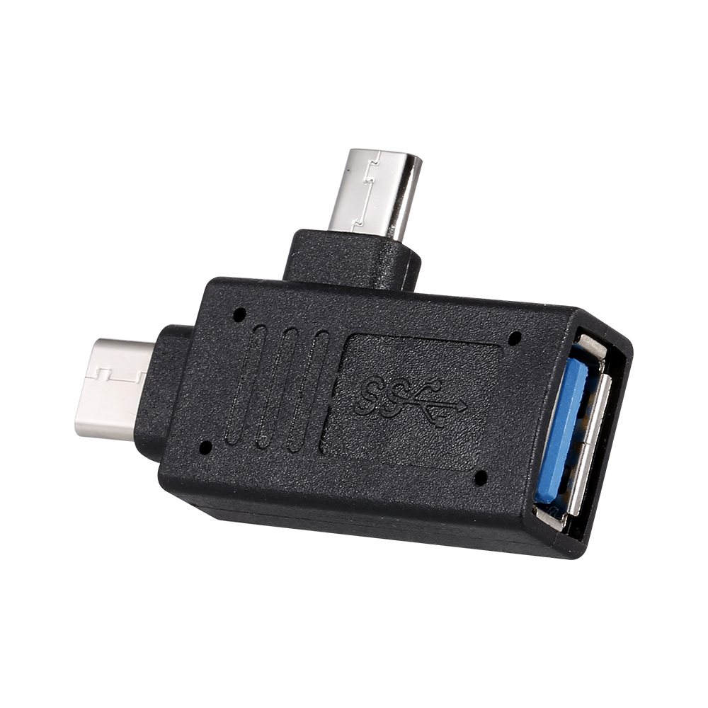 OTG Adapter Type-C Micro USB to USB3.0 Cable Adapter OTG Connector Type-C Micro USB Male to USB3.0 Female OTG Adapter