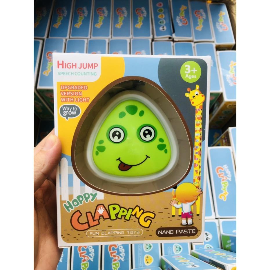 Bộ Đếm Nhảy Cao - Đồ Chơi Vận Động Chạm Nhảy Tăng Chiều Cao Cho Bé, Đếm Số Giọng Nói Phát Sáng