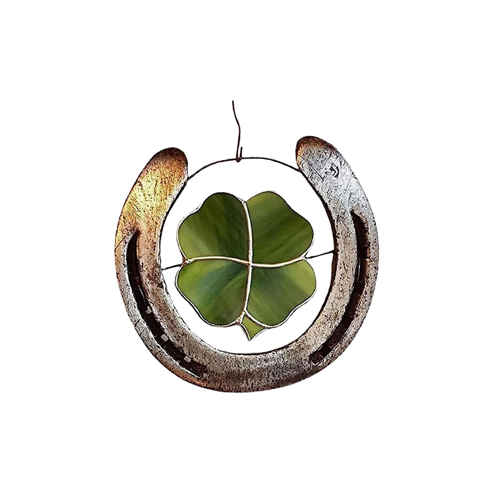 Cast Iron Rustic Good Luck Charm for Wedding Barn Door Party