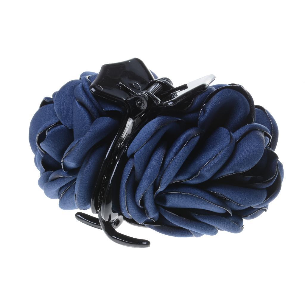 2x Fashion Rose Flower Large Hair Clip Claw Clip Accessory Gift 2 Colors