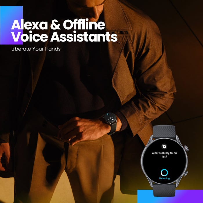 Đồng hồ thông minh cao cấp Huami Amazfit GTR 3 PRO - Nghe gọi trực tiếp - Theo dõi sức khỏe 24h - Chống nước 5 ATM - Hàng Chính Hãng