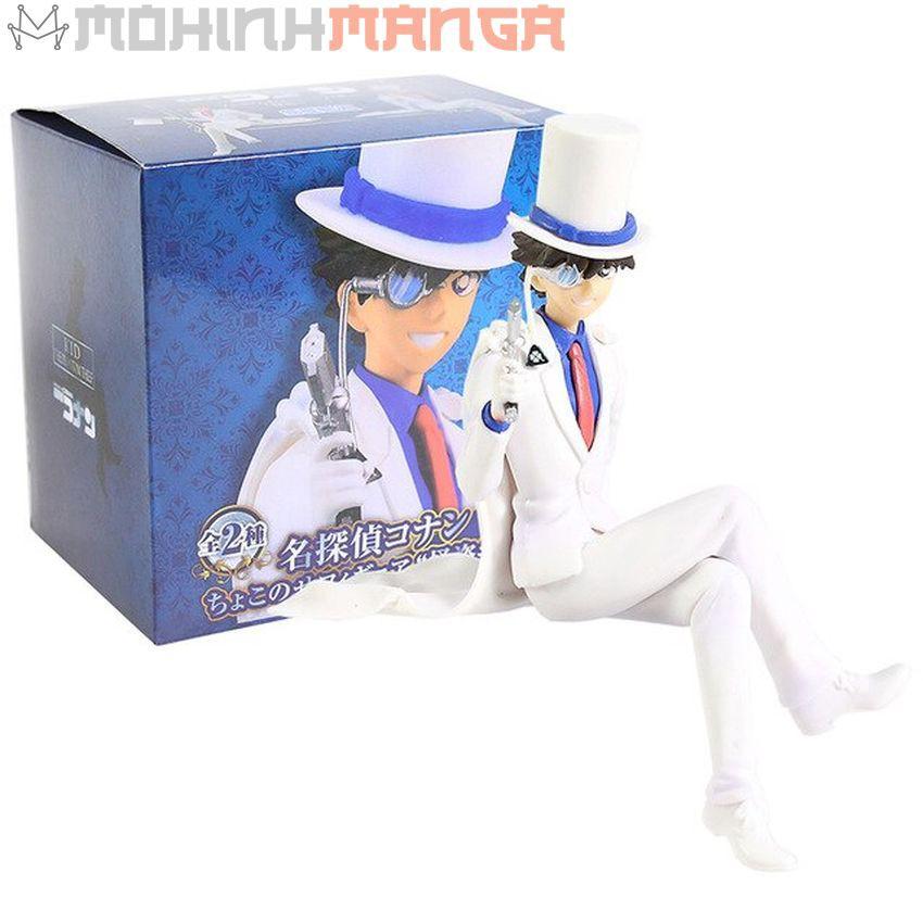 Mô hình nhân vật Kaito Kid  cầm súng Figure Anime Thám tử lừng danh Conan Magic Kaitou có hộp