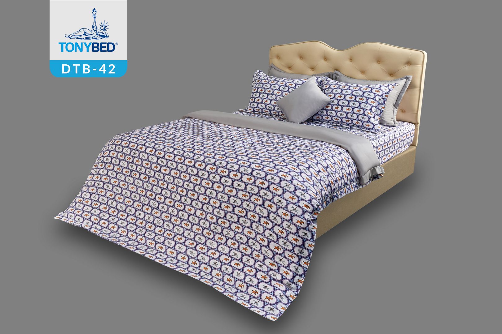 BỘ DRAP PHỦ GIƯỜNG DREAM TENCEL DTB042