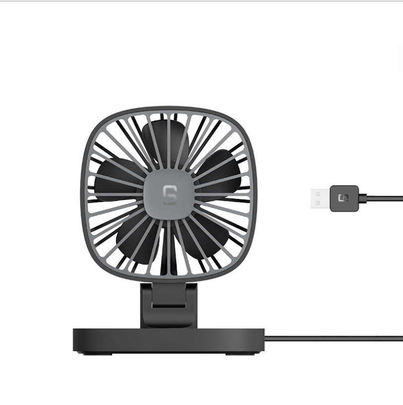 Quạt mini S-Fan siêu mát xoay 360 độ cổng USB