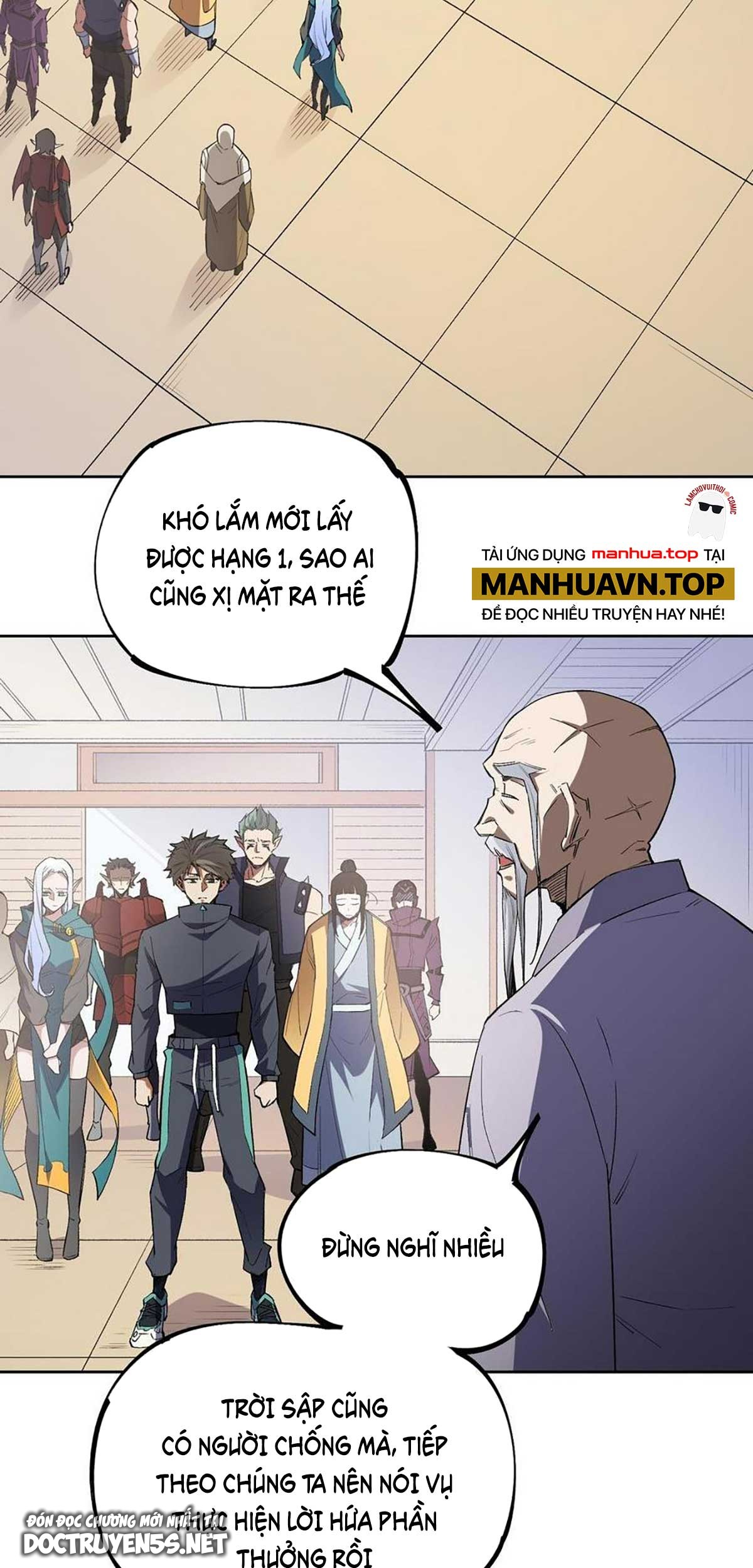 toàn dân chuyển chức: không có chức ta kết thúc thần minh chapter 44 48