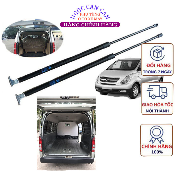 Ty chống cốp, capo xe Toyota Hiace Tải van 3 chỗ,Đời 2008,máy dầu chịu tải 1000N chiều dài 80cm