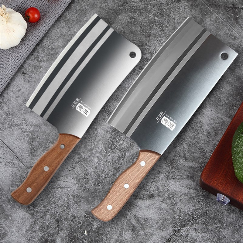 Dao Nhà Bếp Bằng Thép Không Gỉ Bền Đẹp Dùng Sắt Thái Chặt Gọt Rau Củ Đa Năng