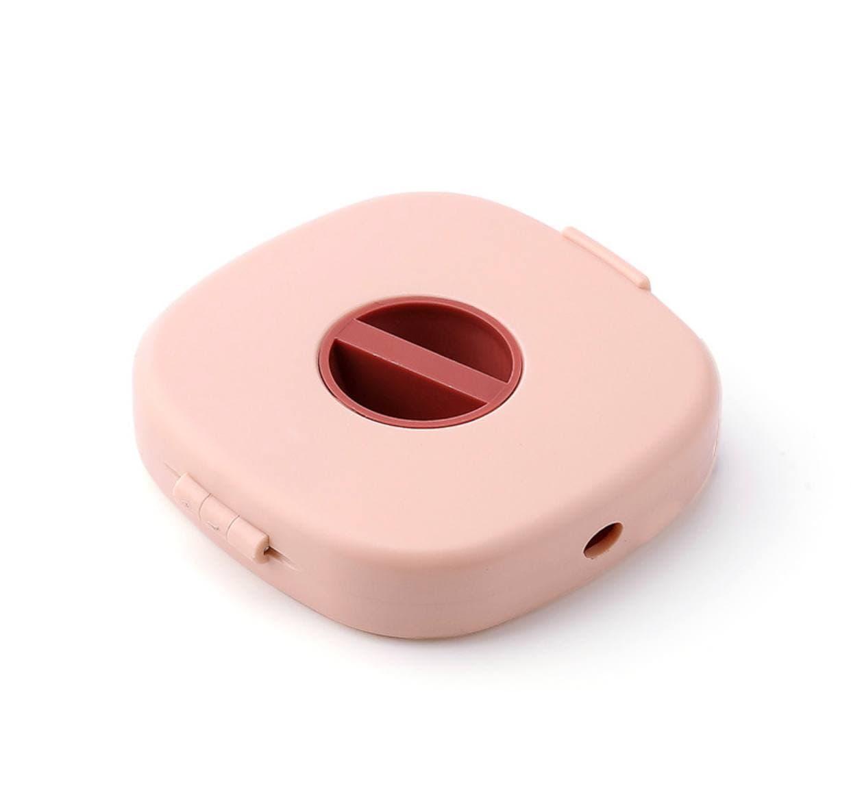 JF F135 Hộp đựng dây sạc tai nghe đa năng 2 in 1 vừa đựng dây vừa làm giá đỡ điện thoại
