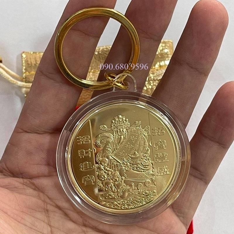 Đồng Xu Thần Tài Phong Thuỷ Chiêu Tài Lộc