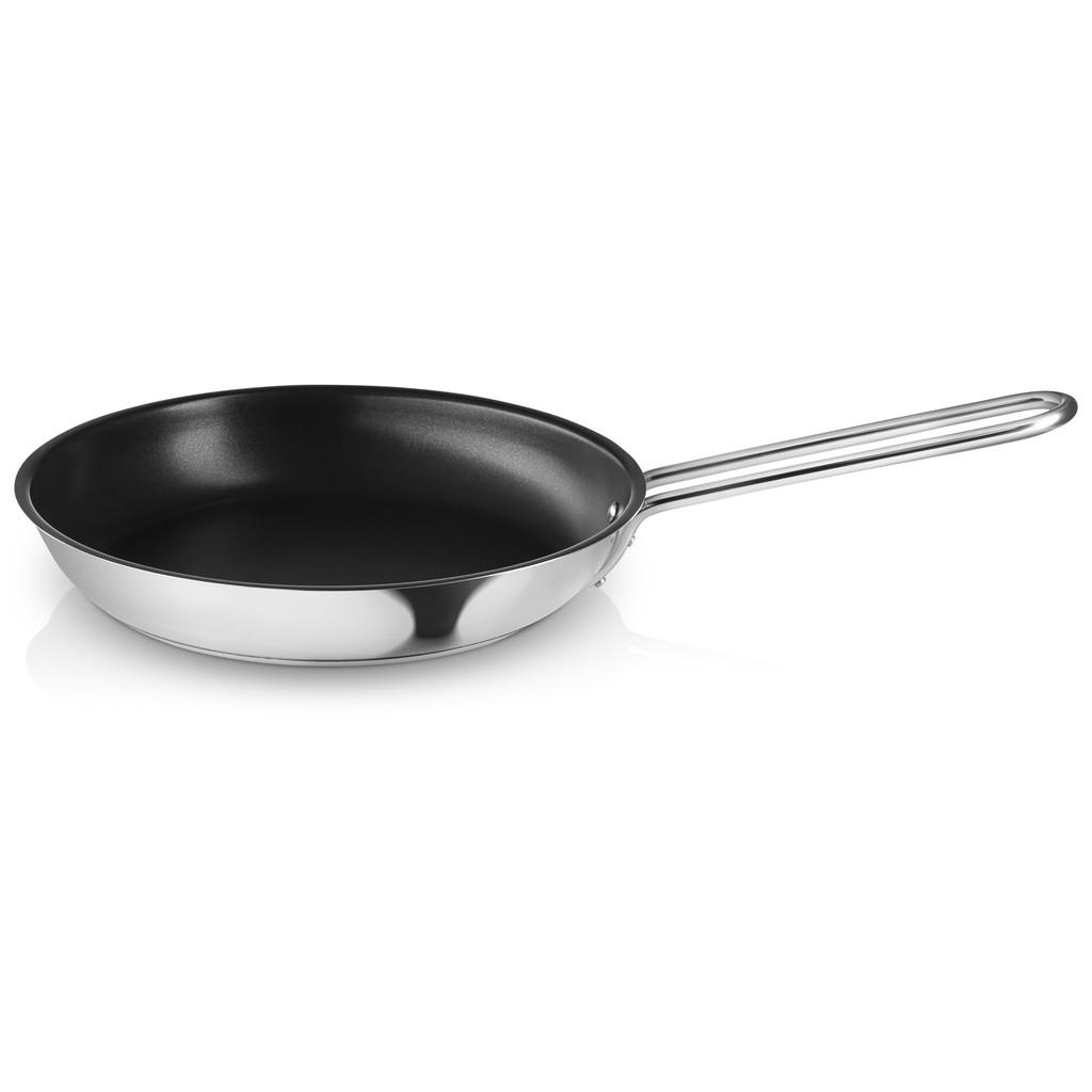 Chảo 24cm phủ Slip-Let, dòng thép không gỉ. Nhãn Eva Trio, Đan Mạch