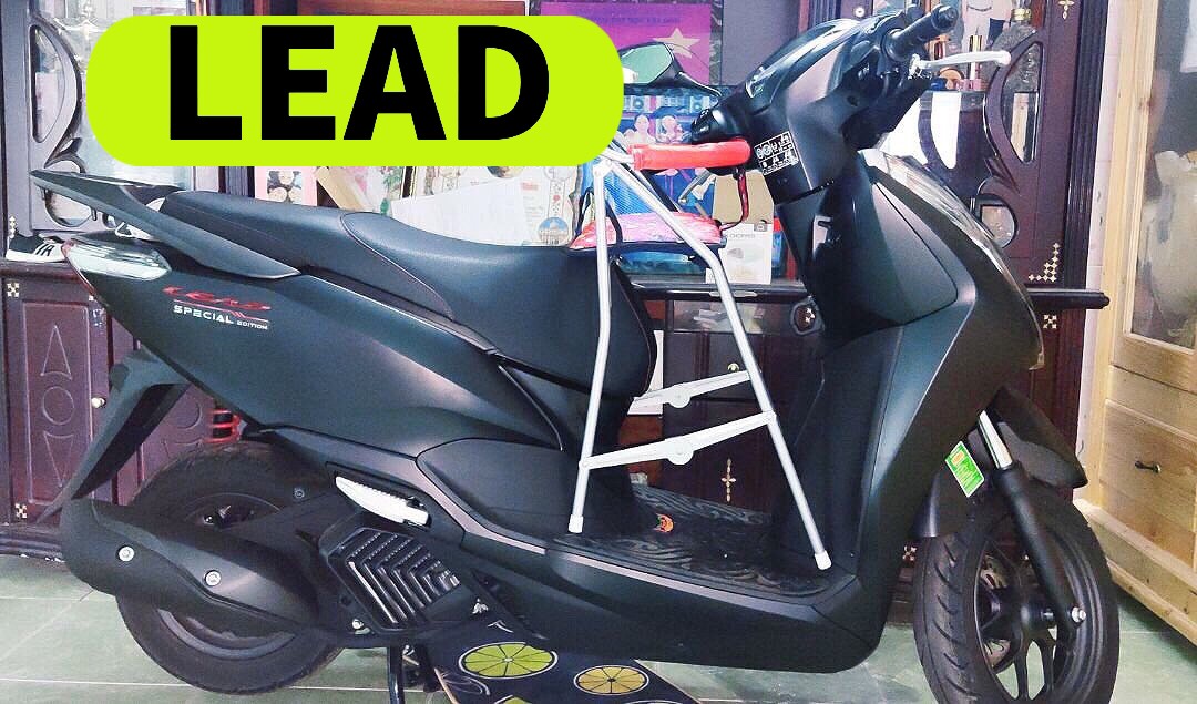 Ghế đi xe lead , scr , acruzo , shark , GHẾ GA XẾP SẮT SƠN TĨNH ĐIỆN