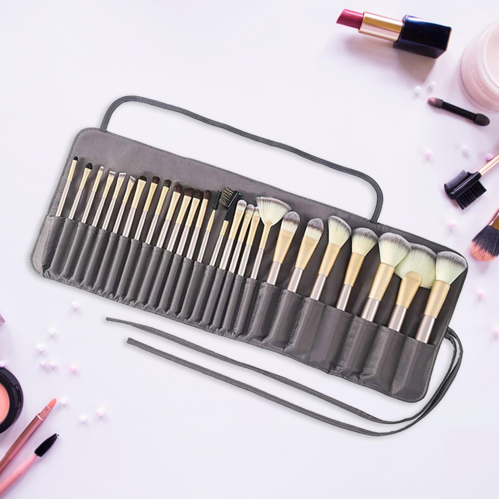 Makeup Brushes Organizer Bag Handbag Cosmetic Bag Cosmetic Case for Eyebrow Pencil Home Use