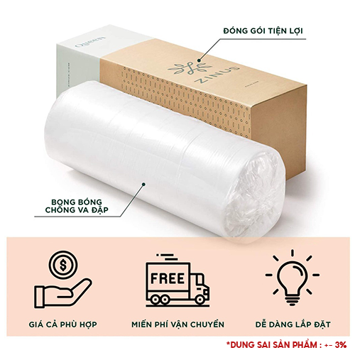 Giường sắt xếp thông minh Zinus Smart Base