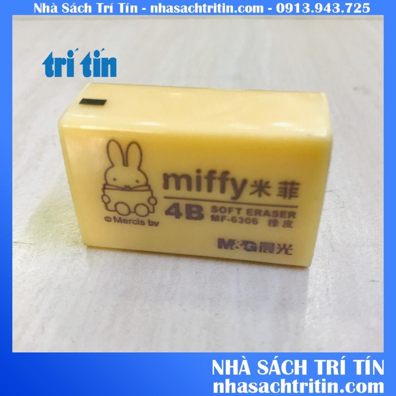 Gôm Tẩy Bút Chì Màu Vàng Tẩy Sạch Không Độc Hại M&G miffy