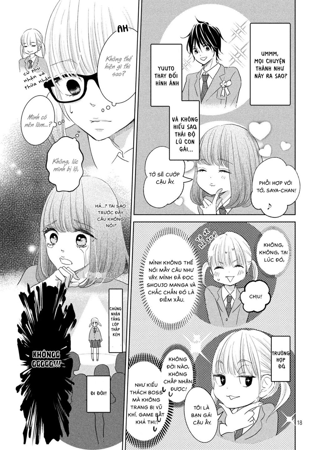 ashita naisho no kiss shiyou chapter 1 18