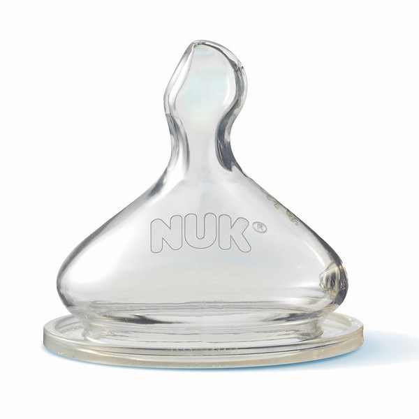 Bộ 2 Núm Ti Silicone S2 Nuk NU66058 (Size S)