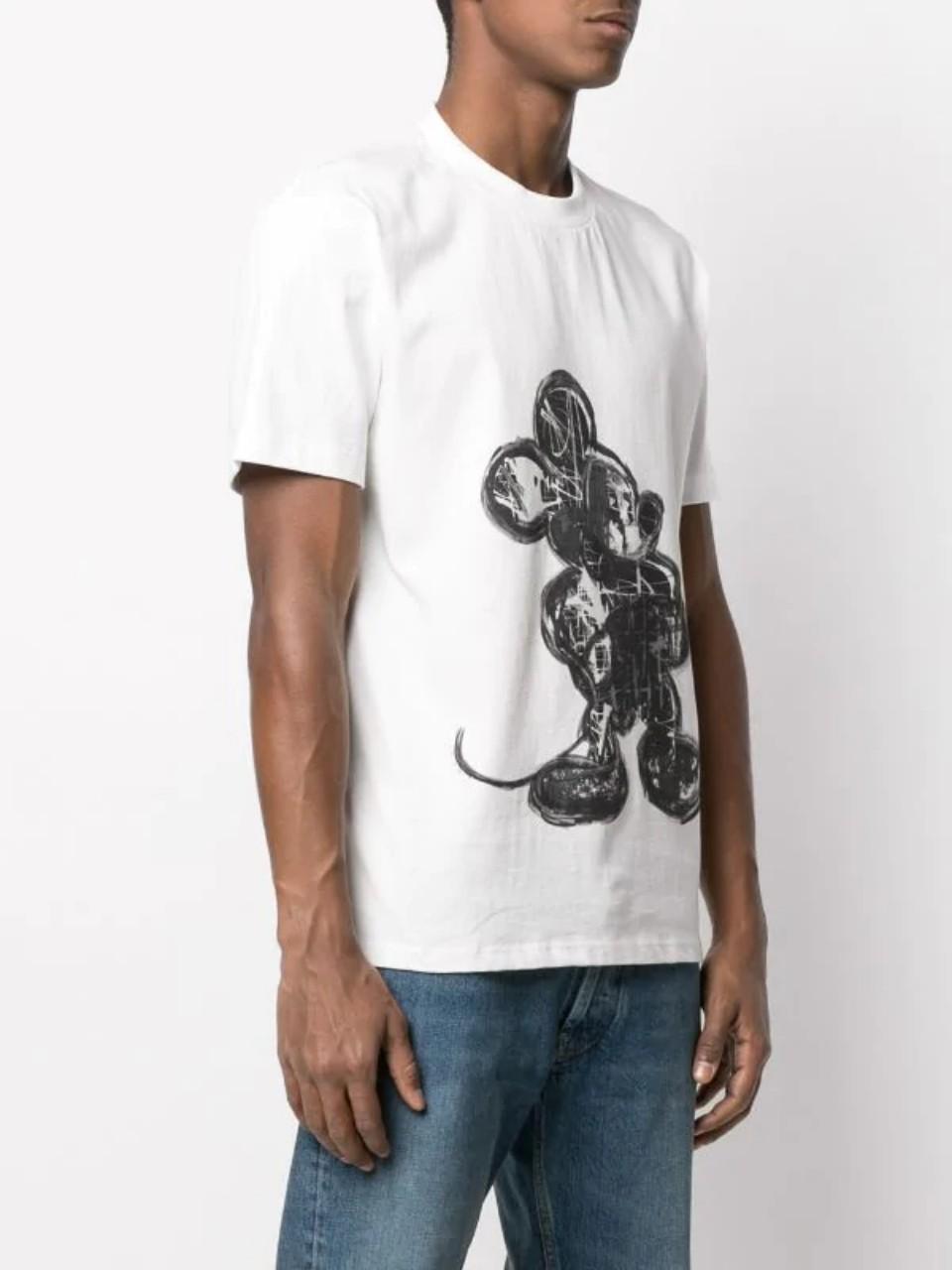 Áo thun thời trang Unisex hot 2021 100% cotton in hình con micky