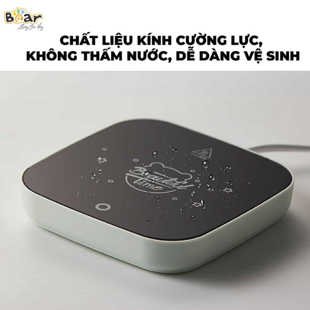 Bộ Cốc Hâm Nóng Đồ Uống Bear DRBD-C16J5 Công Suất 16W - Hàng Chính Hãng