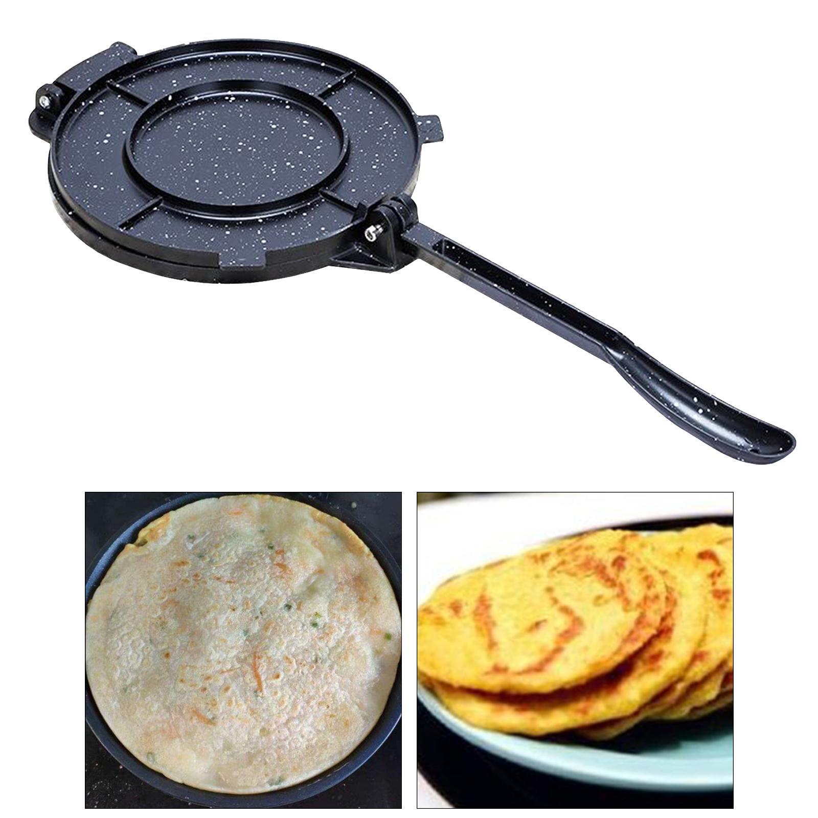 6.5" Manual Reastaurant Cast Iron Flour Corn Tortilla Press Maker