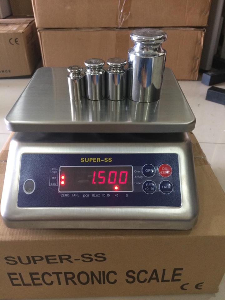 Cân Thủy Sản Chống Nước Super SS -  30Kg