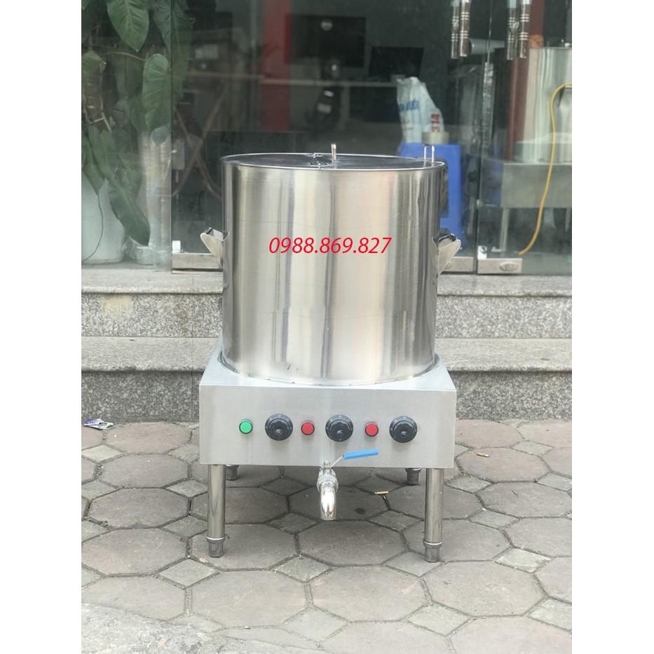 Nồi nấu cháo công nghiệp 90-100 lít, nồi nấu cháo bằng điện, Inox cao cấp