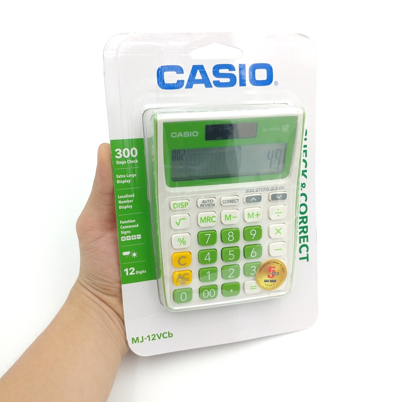 Máy Tính Casio MJ 12VCB - GN