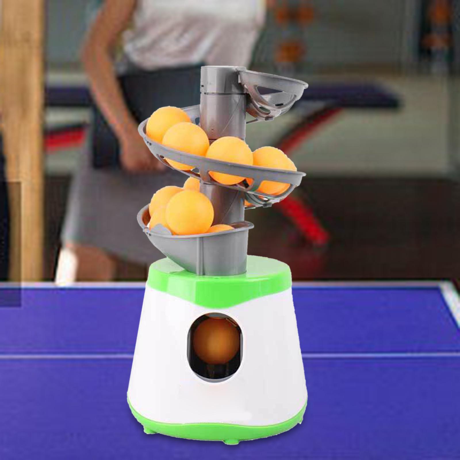 Tennis Trainer  Pong Serve Training  On Table