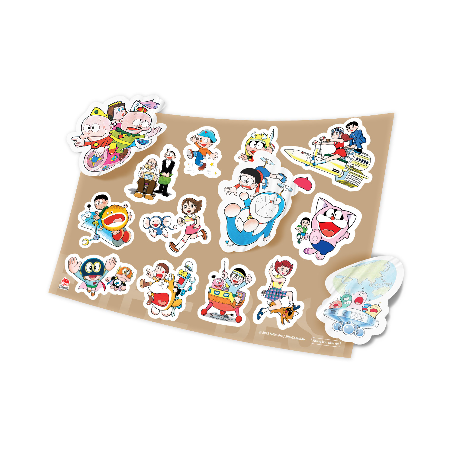 Tuyển Tập Kiệt Tác Fujiko F Fujio - F The Best [Tặng Kèm Set Sticker Khổ Lớn]