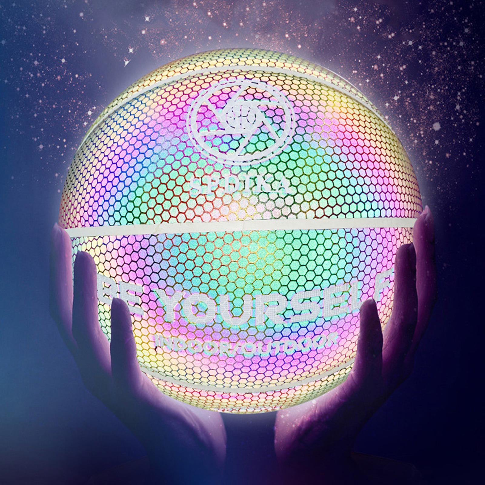 Bóng Rổ Phản Quang Da Ngoài Trời Trong Nhà