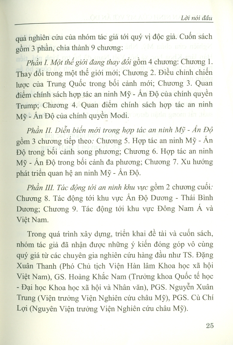 Hợp Tác An Ninh Của Mỹ Với Ấn Độ Trong Bối Cảnh Mới