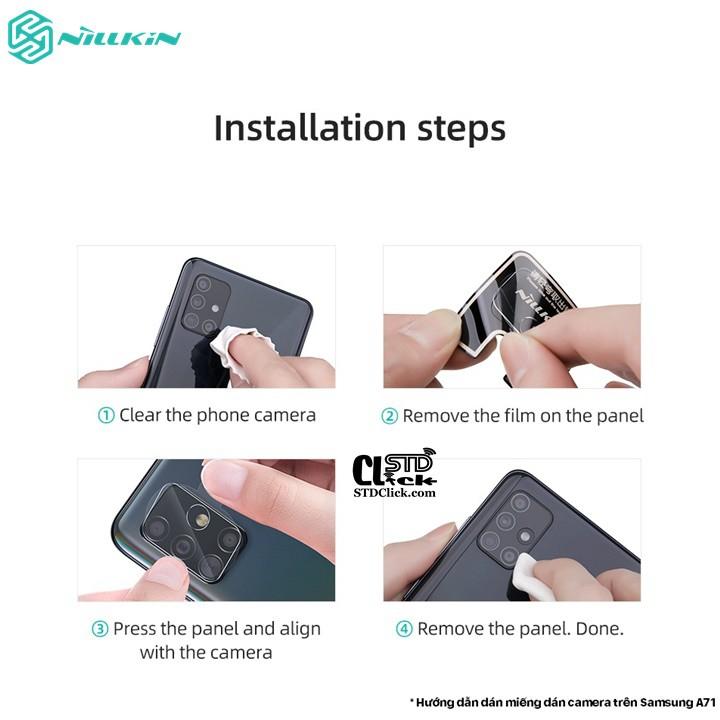 MIẾNG DÁN DÀNH CHO ĐIỆN THOẠI CAMERA SAMSUNG GALAXY S21 PLUS 5G NILLKIN INVISIFILM 0.22MM