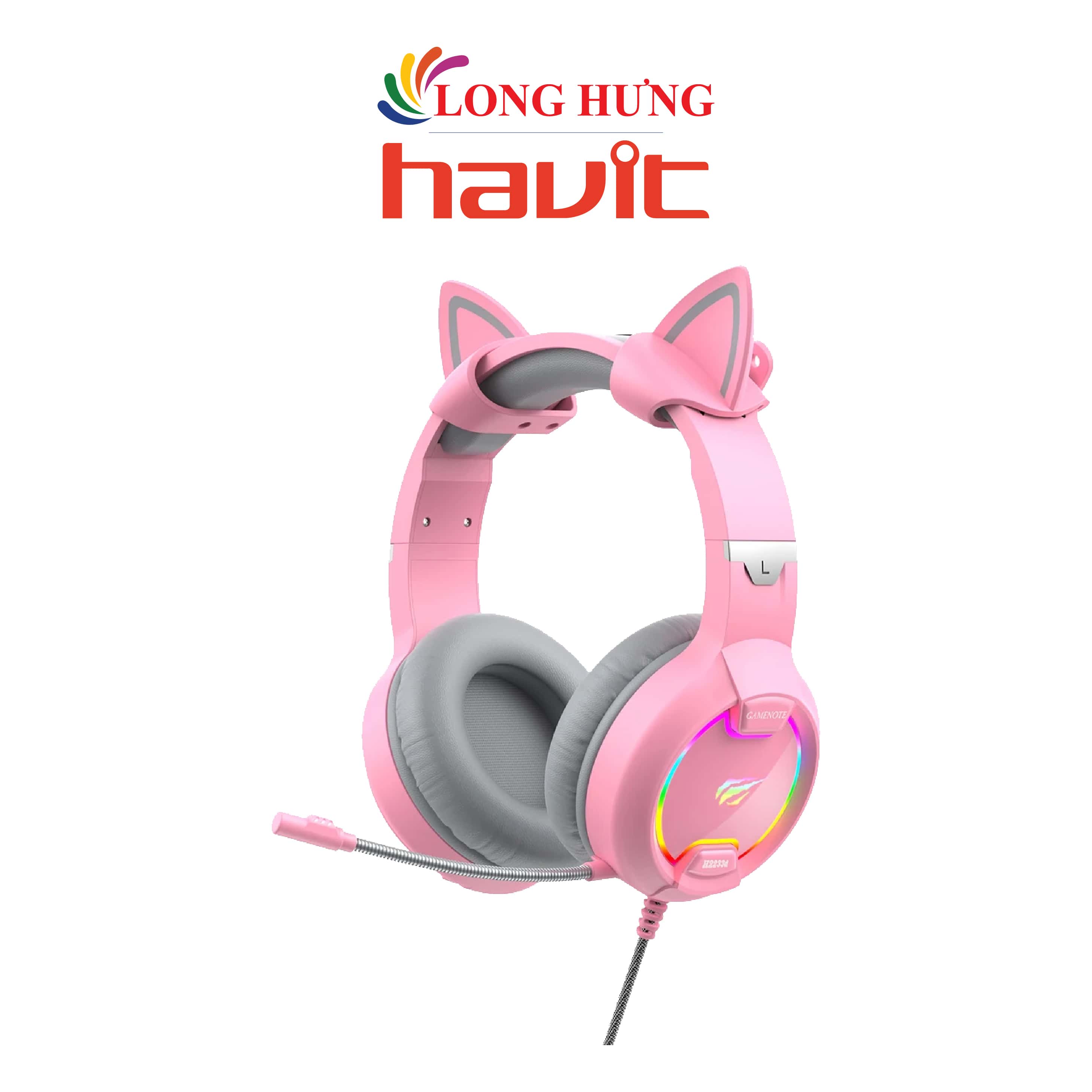 Tai nghe chụp tai có dây Gaming Havit HV-H2233d - Hàng chính hãng