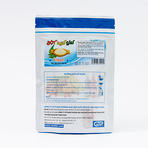 Bột Rau Câu (Jelly) Original vị truyền thống (200g/gói). Bột rau câu giòn dẻo.