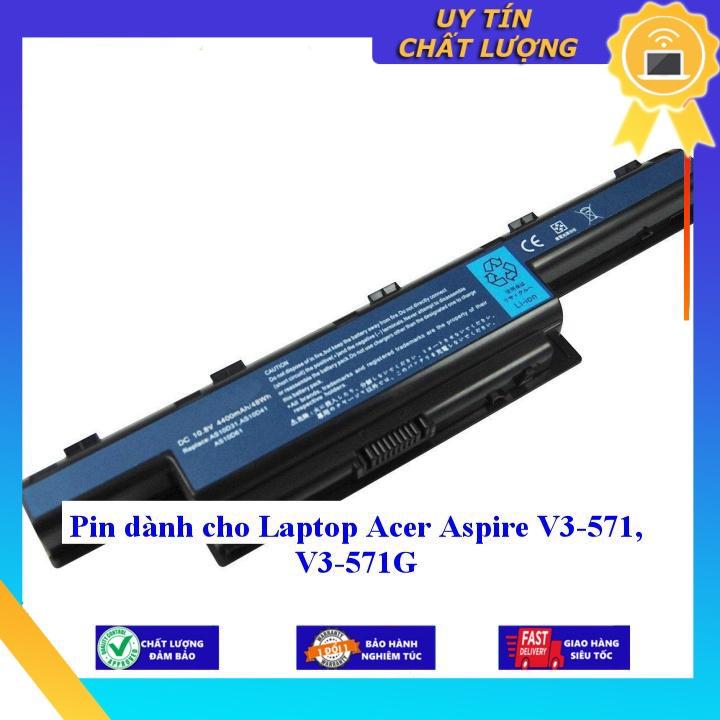 Pin dùng cho Laptop Acer Aspire V3-571 V3-571G - Hàng Nhập Khẩu  MIBAT88