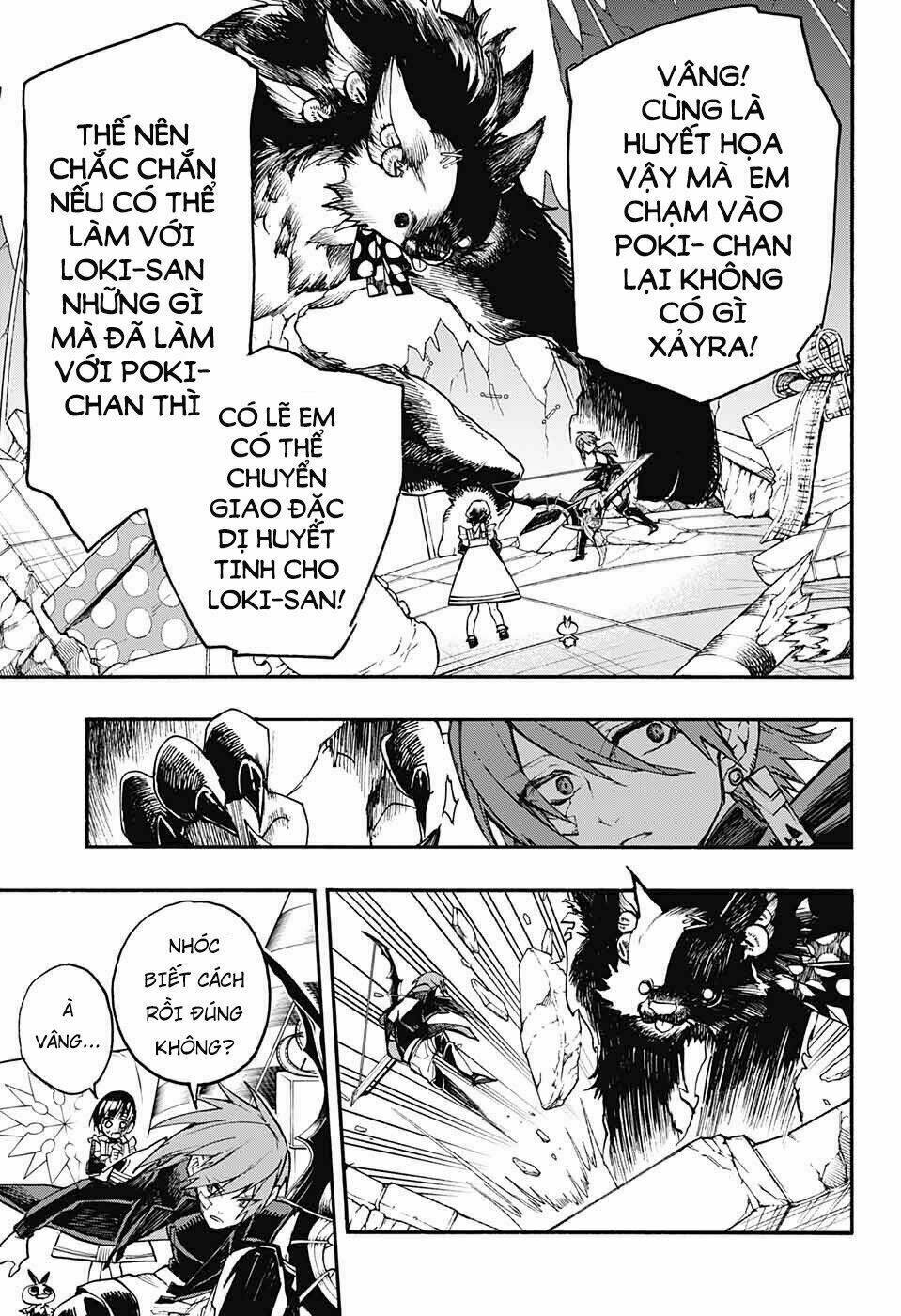 những bức họa quái dị của phù thủy chapter 17 20