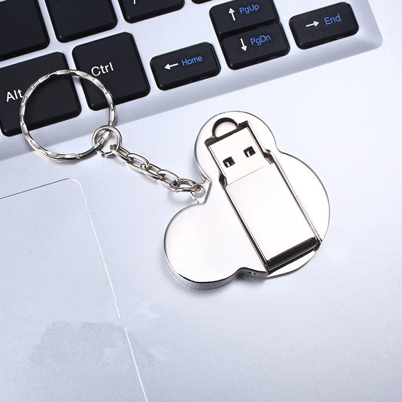 Usb 2.0 8gb 16gb 32gb 64gb 128gb hình Chuột Mickey dễ thương bằng kim loại - miếng lót chuột