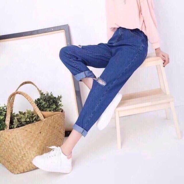 Quần Baggy rách gối CÓ BIG SIZE