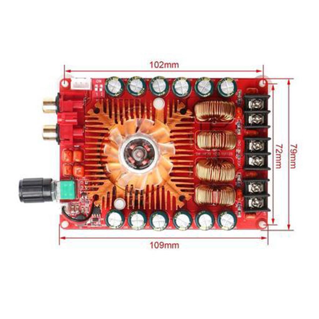 160W*2 TDA7498E High Power Digital Amplifier Module Sound Audio Receiver Amps