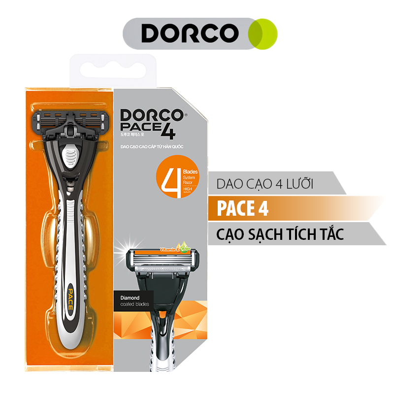 Dao Cạo Râu 4 Lưỡi Dorco Pace 4 FRA 1001-PT