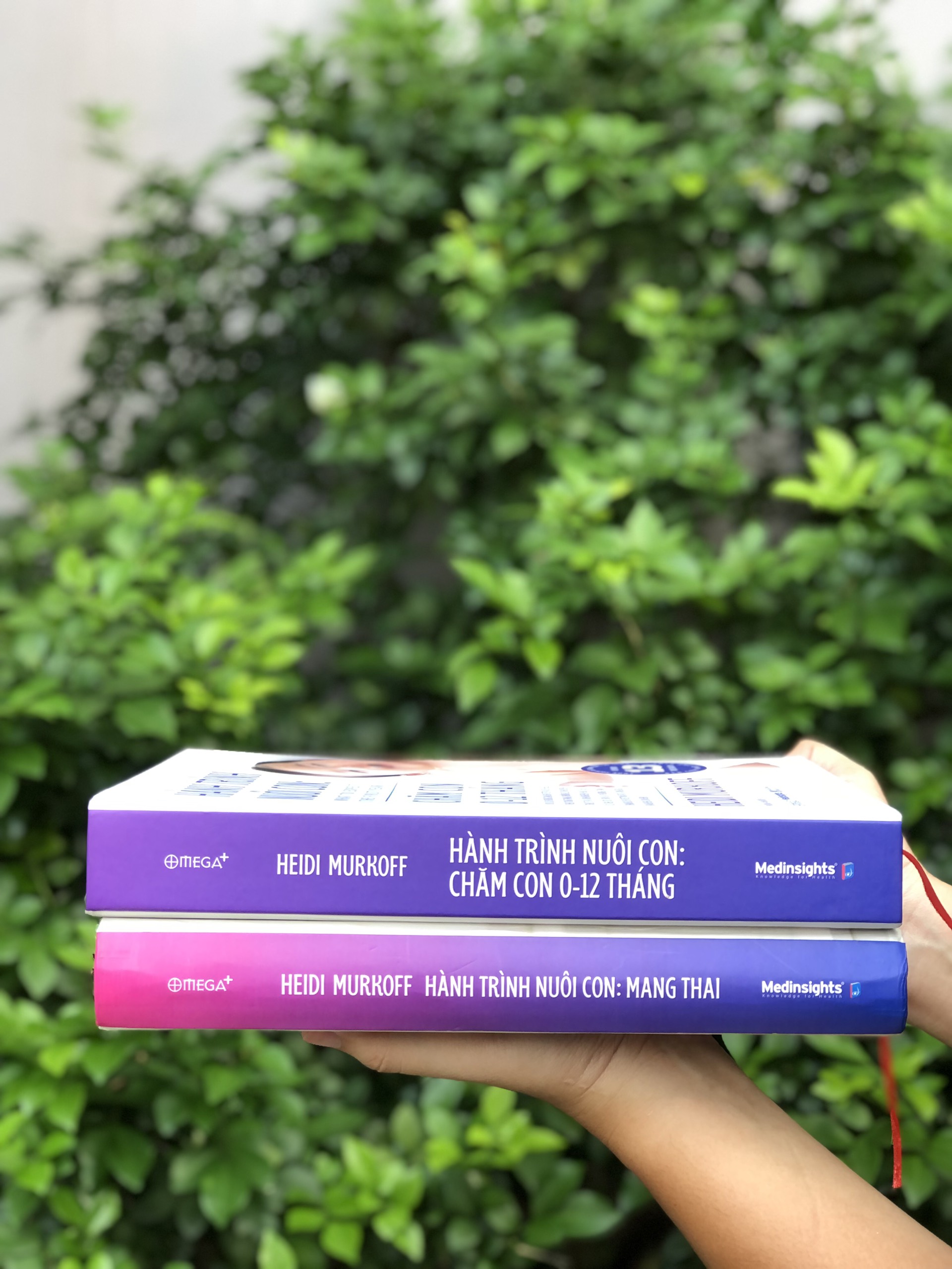 Combo Hành Trình Nuôi Con: Mang Thai + Chăm Con 0 -12 Tháng (Heidi Murkoff) - Omega Plus