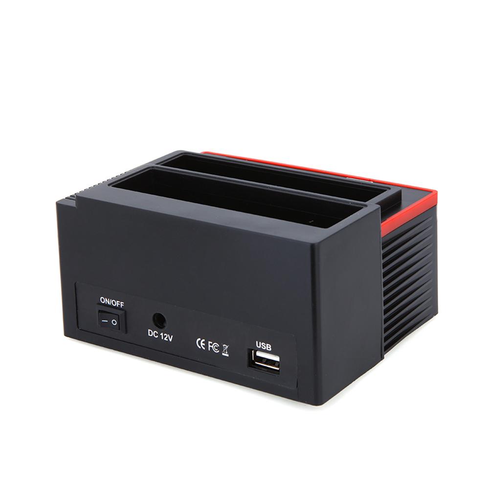 Ổ cắm SATA HDD 2.5 / 3.5 - Màu tím - Đầu cắm EU