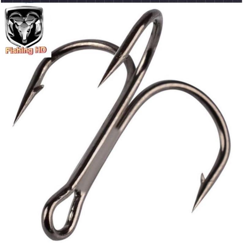 Combo 10 Lưỡi 3 Tiêu Lưỡi Câu Cá Có Ngạnh Lưỡi Câu Lure Thép Không Gỉ LC3 đồ câu FISHING_HD