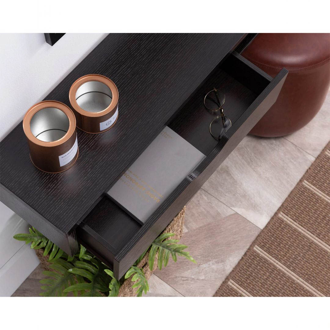 Kệ tivi gỗ hiện đại SMLIFE Tadao | Gỗ MDF dày 17mm chống ẩm | D150xR25xC18cm