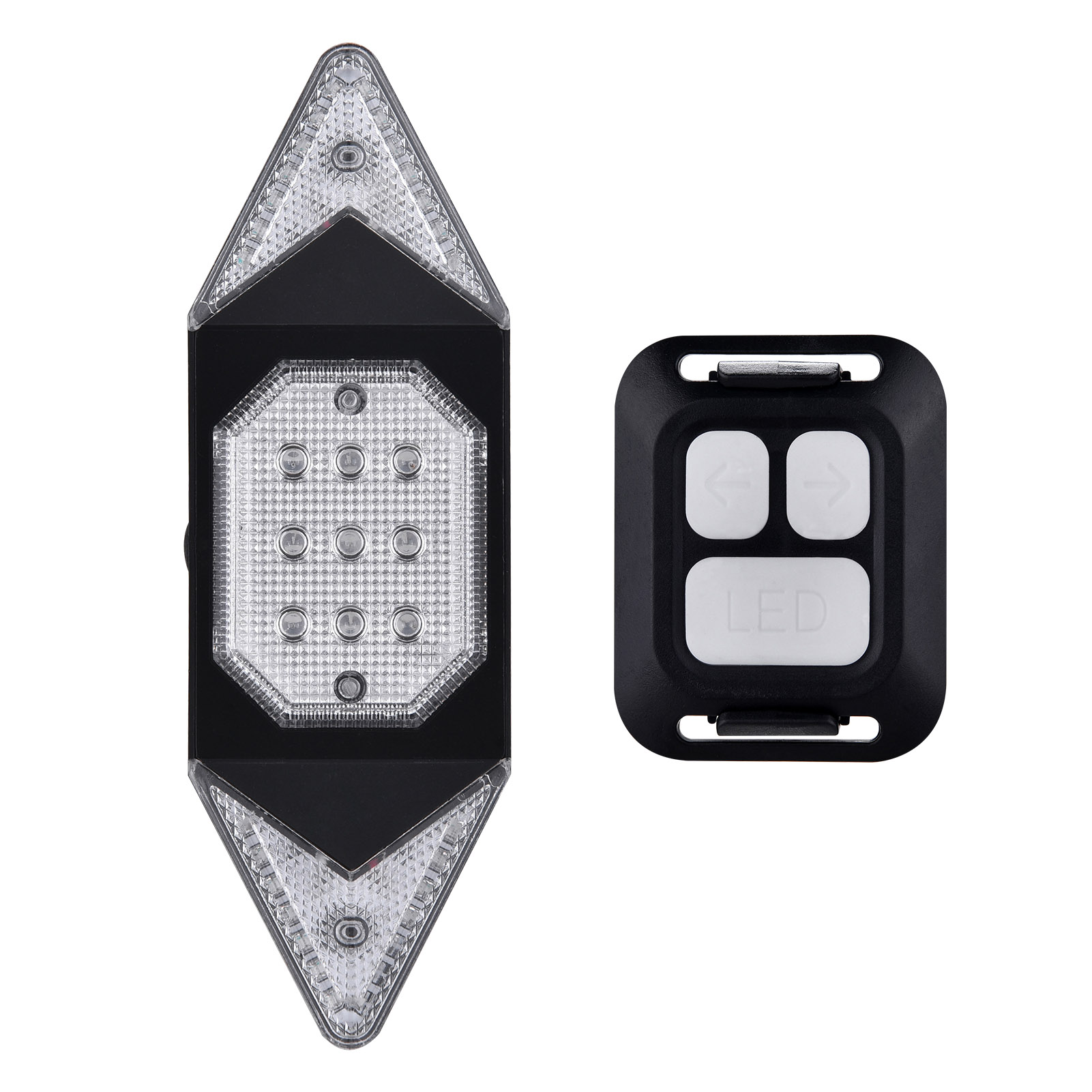 Đèn LED gắn đuôi xe đạp, báo hiệu chỉ đường