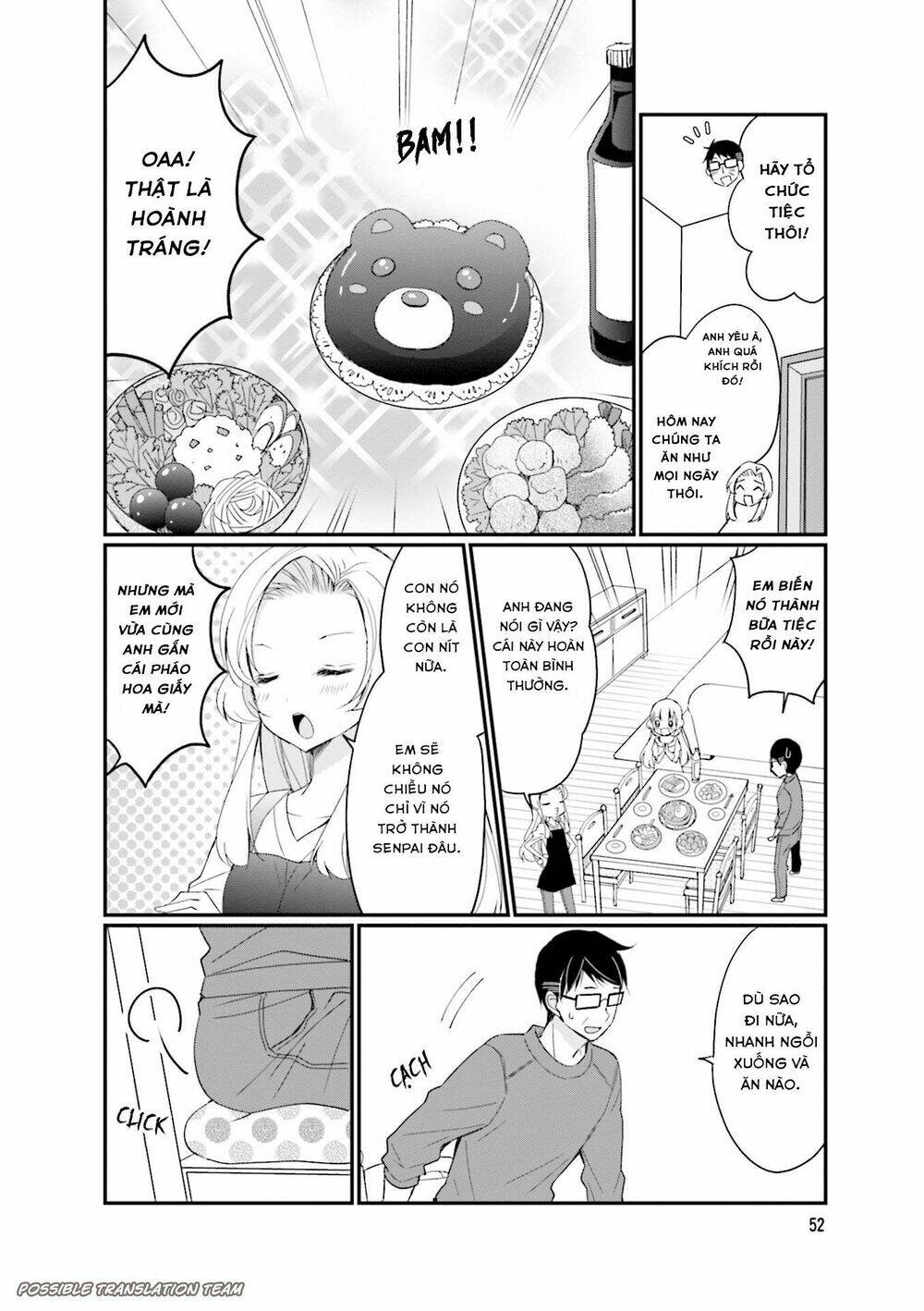 senpai nhỏ nhắn của tôi rất dễ thương chapter 22 4