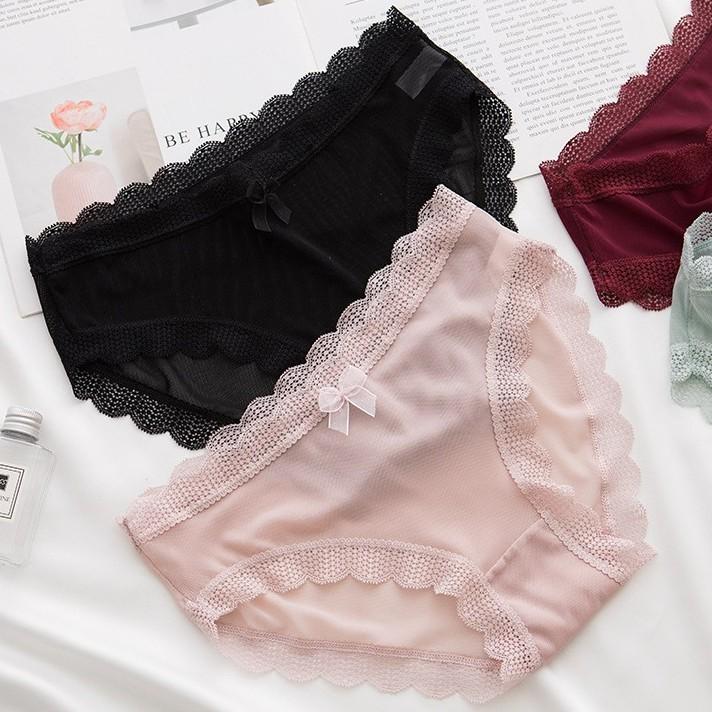 Quần lót ren gợi cảm sexy siêu mỏng nhiều màu QL57