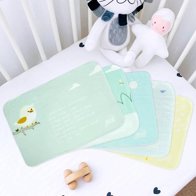 Miếng Lót Chống Thấm Good Mama Cho Bé SET 5 Khổ 30x40cm